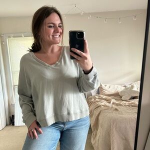 American Eagle Sage Sweater